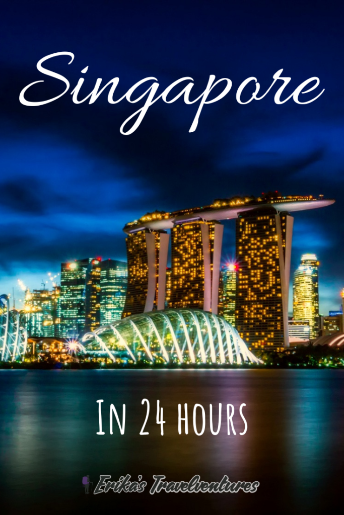 Singapore is a Southeast Asian country that many backpackers skip over because it's thought to be too expensive. During 24 hours in Singapore, it's possible to see a lot of Singapore highlights on a budget! Head to the Marina Bay Sands fountain, the Gardens by the Bay, and have some street food to see Singapore in 24 hours on a budget!