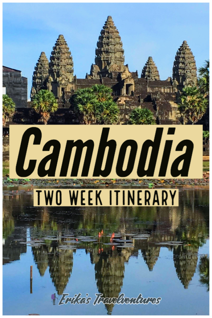 Cambodia two week itinerary pinterest pin it