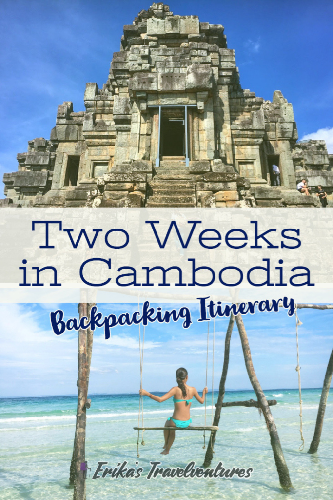 Cambodia two week itinerary pinterest pin it