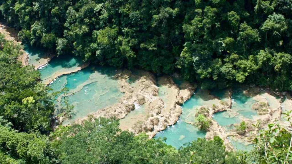 Semuc champey natural wonder Guatemala, 10 days backpacking Guatemala itinerary