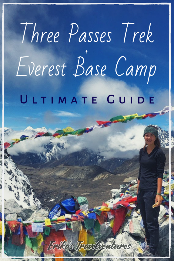 Three Passes Trek and Everest Base Camp Pinterest