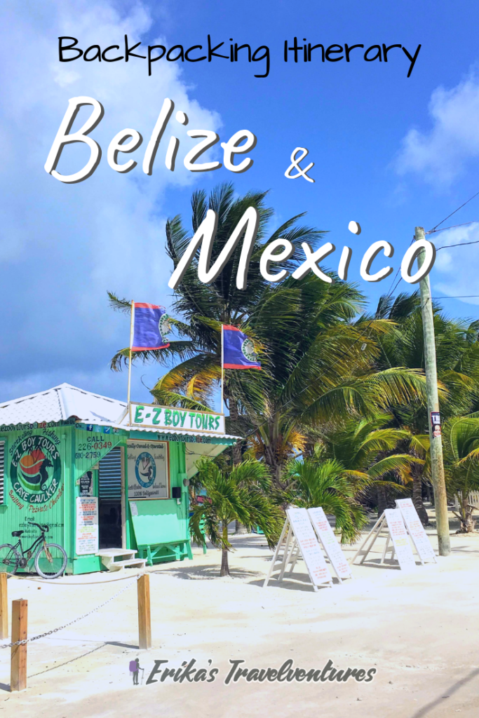10-day backpacking Itinerary Belize City, Belize to Cancun, Mexico. Caye Caulker, Corozal, Tulum, Valladolid, and Cancun. Go snorkeling with nurse sharks, explore Mayan ruins, and eat amazing local food between Belize and Mexico!