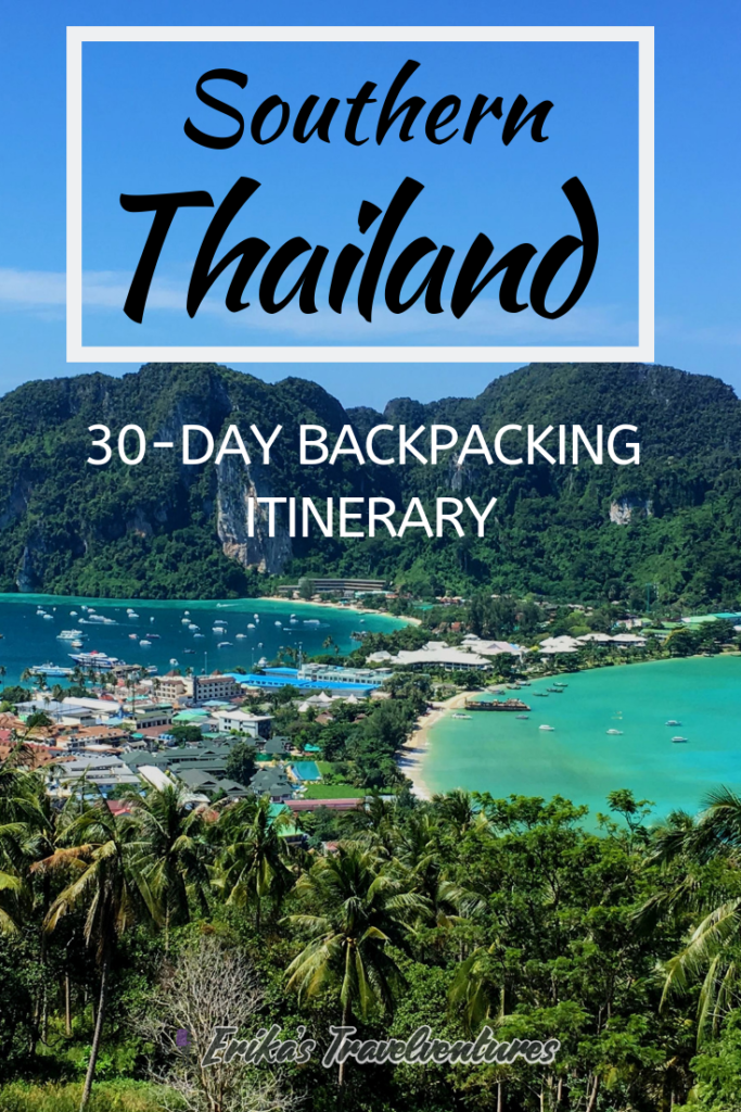 30-day itinerary backpacking south Thailand 3