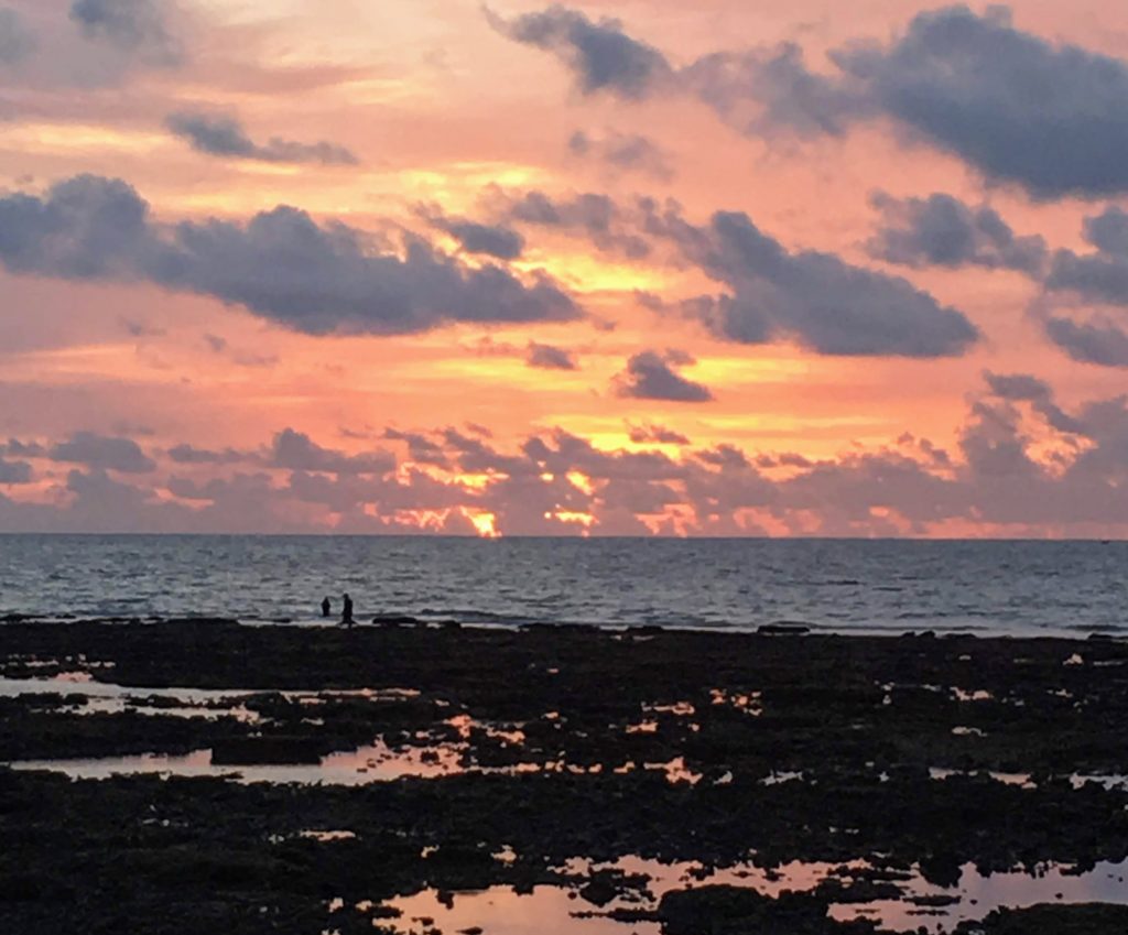 Sunset over Koh Lanta island, Thailand