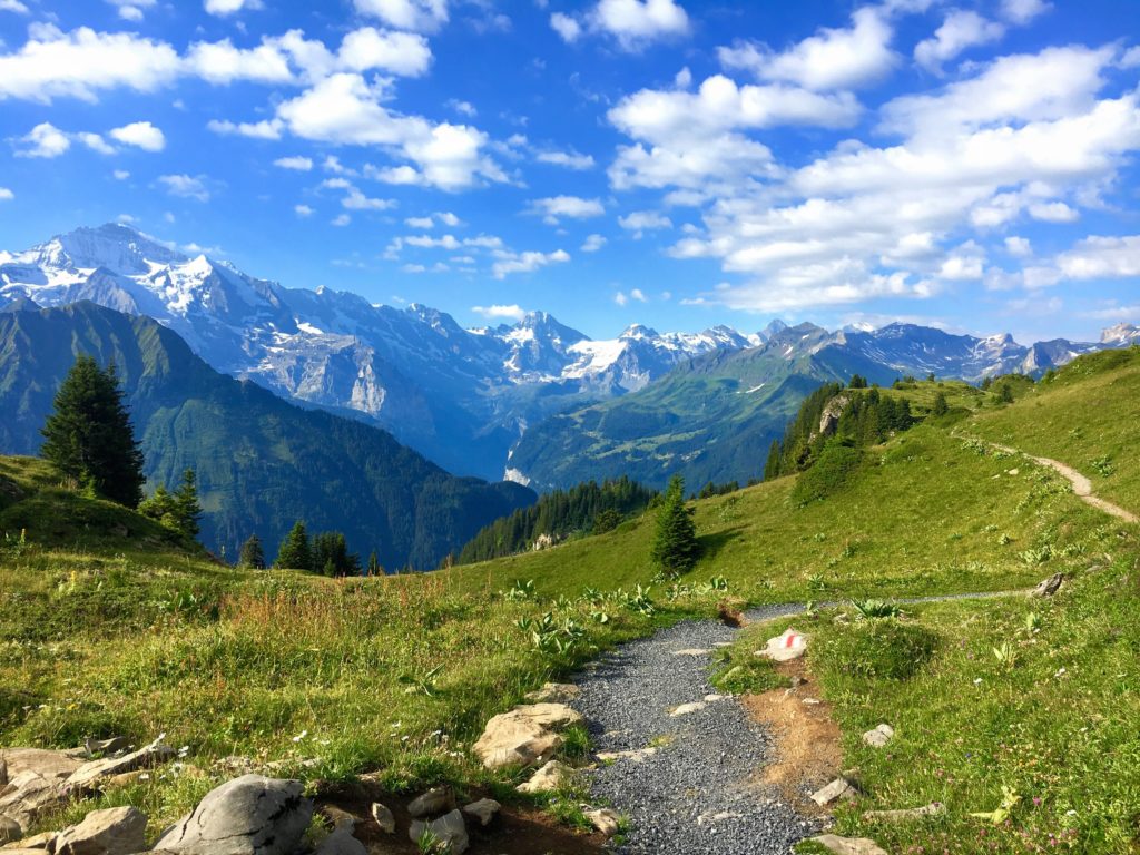 Trekking in the Swiss Alps, Lauterbrunnen, Grindelwald, Interlaken