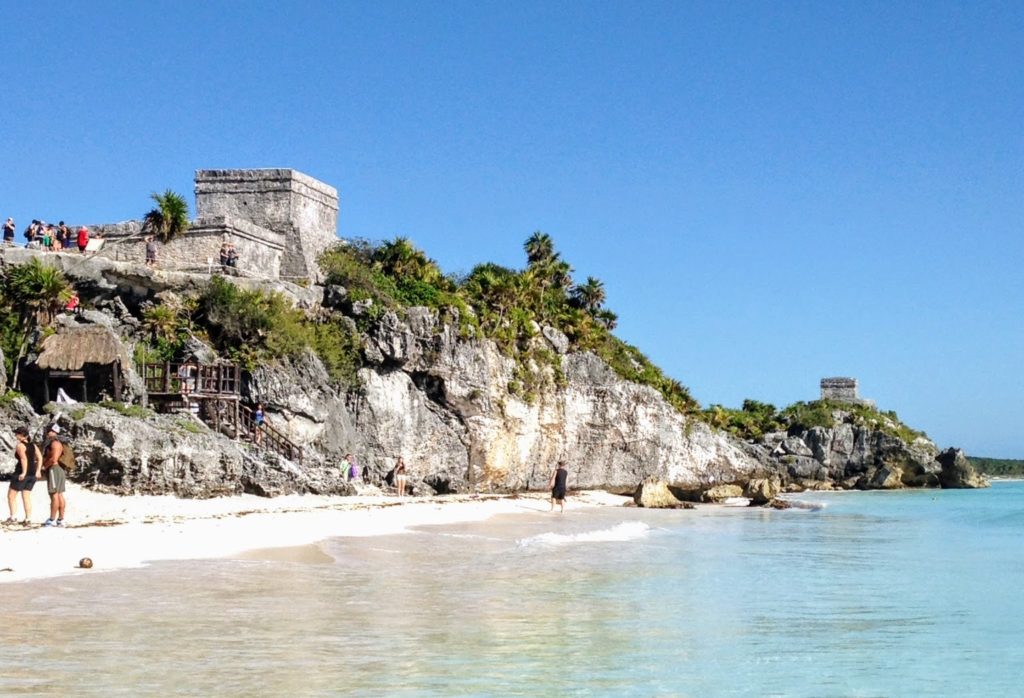 Belize to Mexico backpacking, Tulum ruins