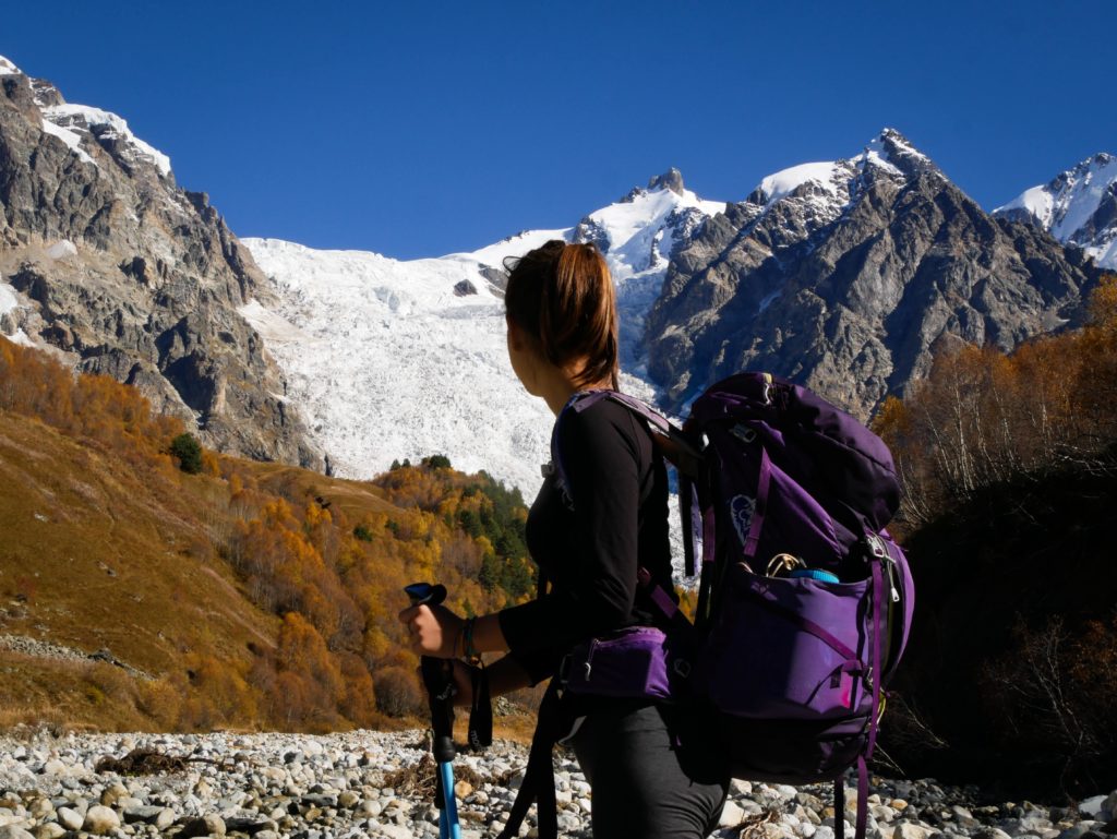 Trekking Mestia to Ushguli in Caucasus region, Georgia