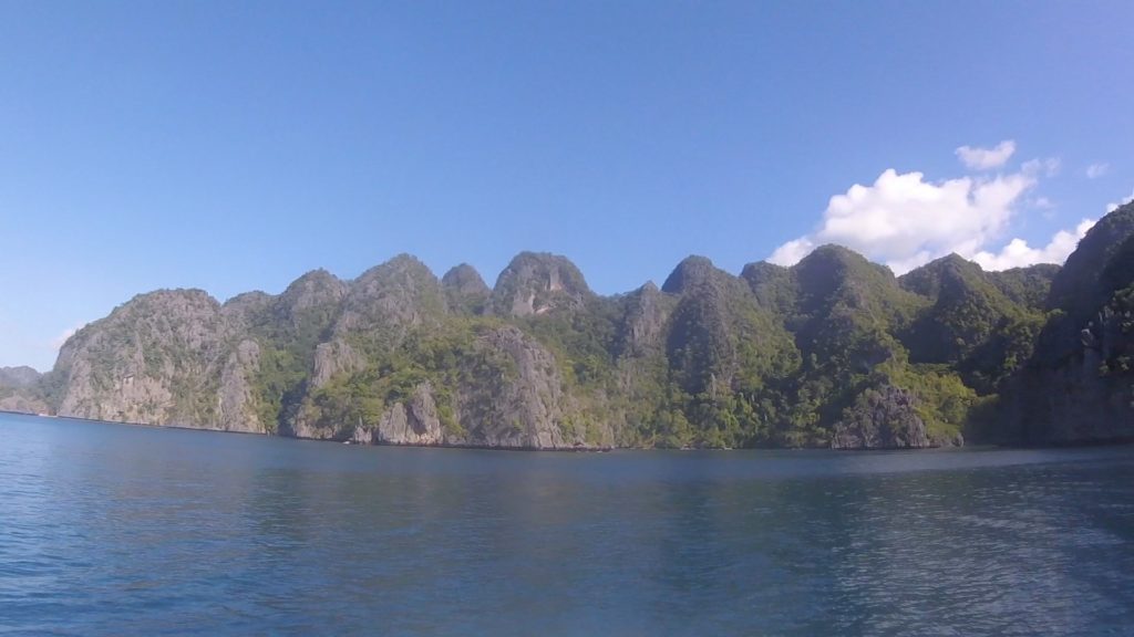 Limestone cliffs on Coron Ultimate Tour, Philippines