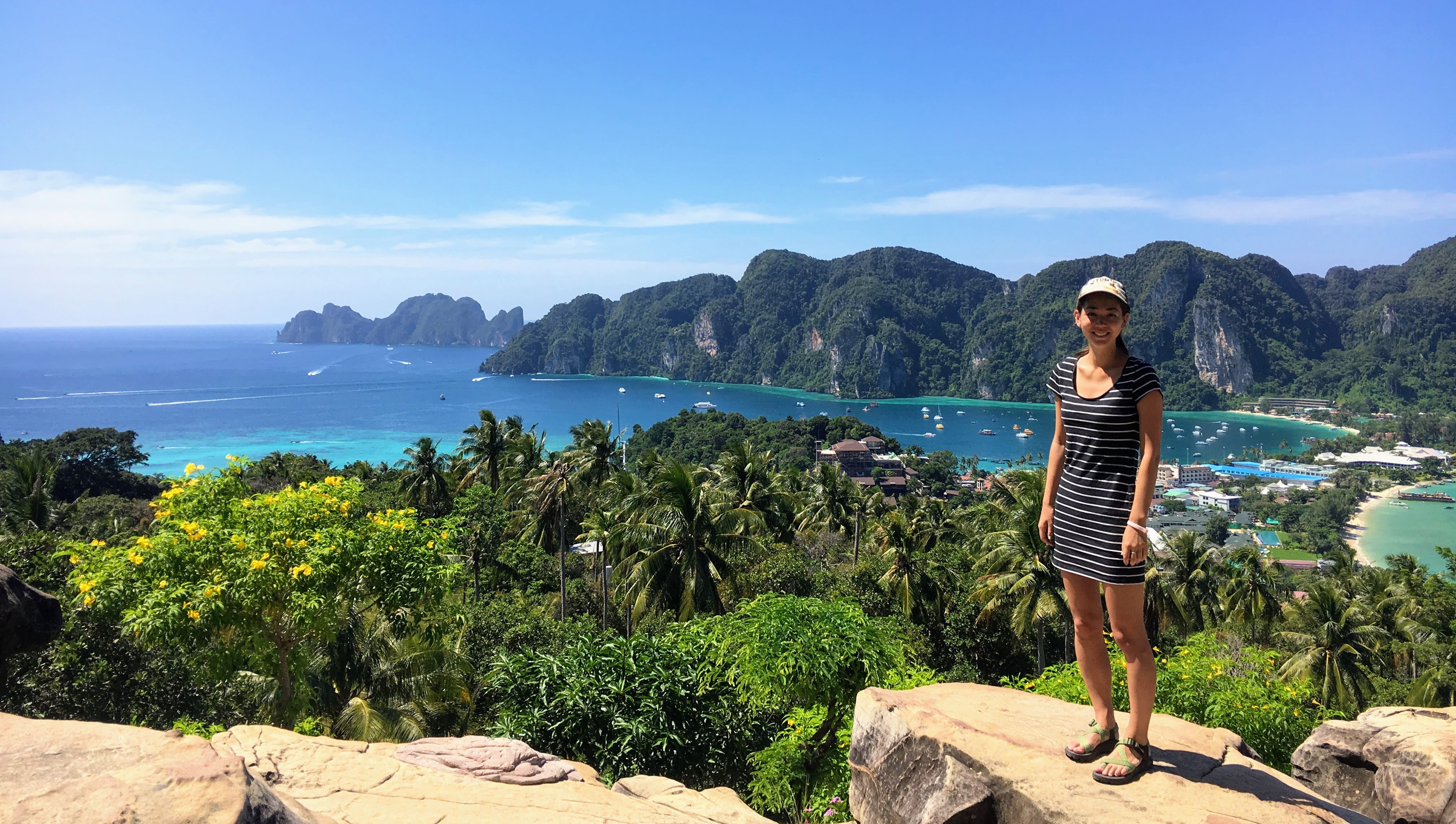 Koh Phi Phi viewpoint, Thailand island