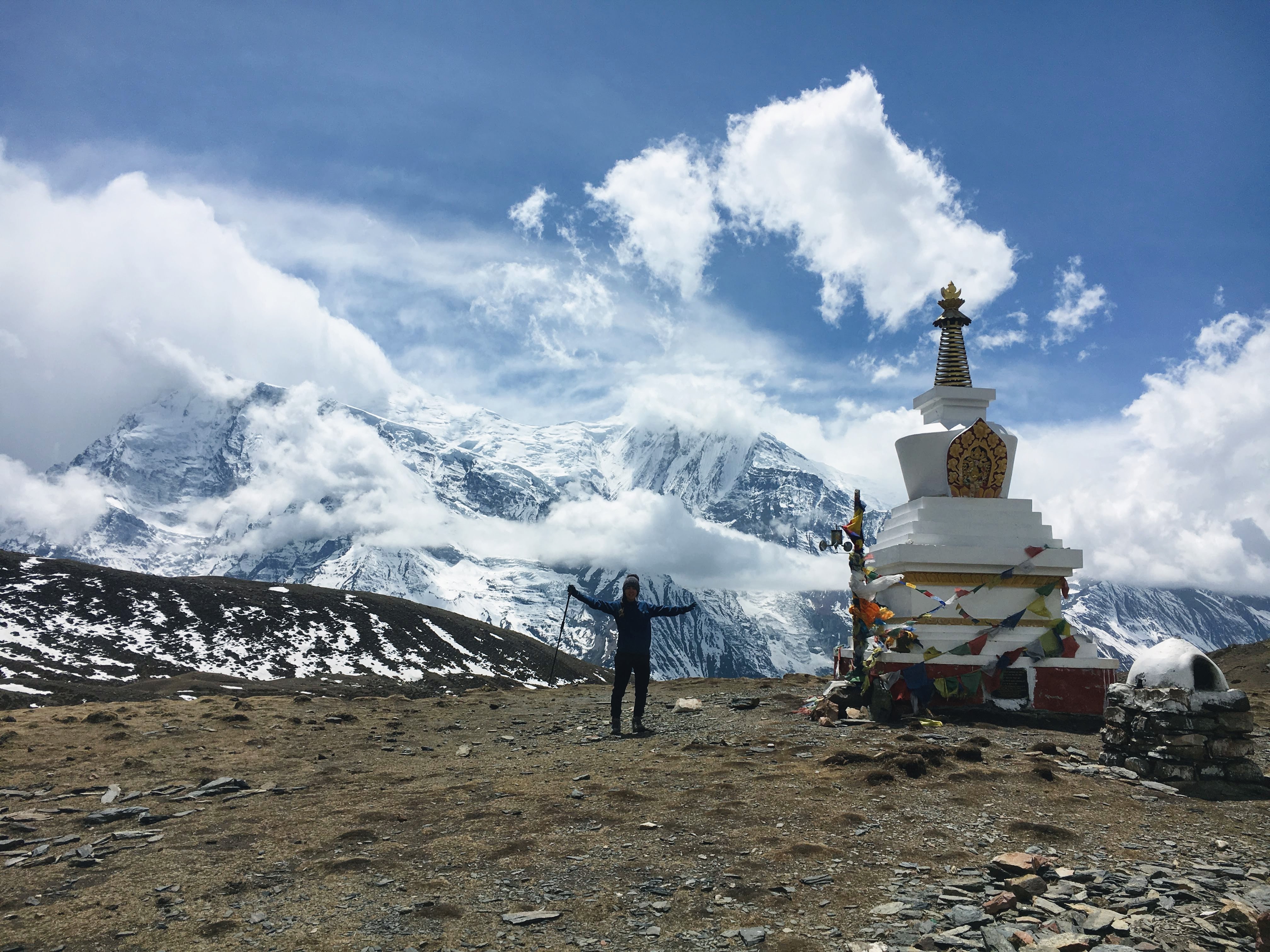 Ice Lake Side Trek on the Annapurna Circuit, Nepal