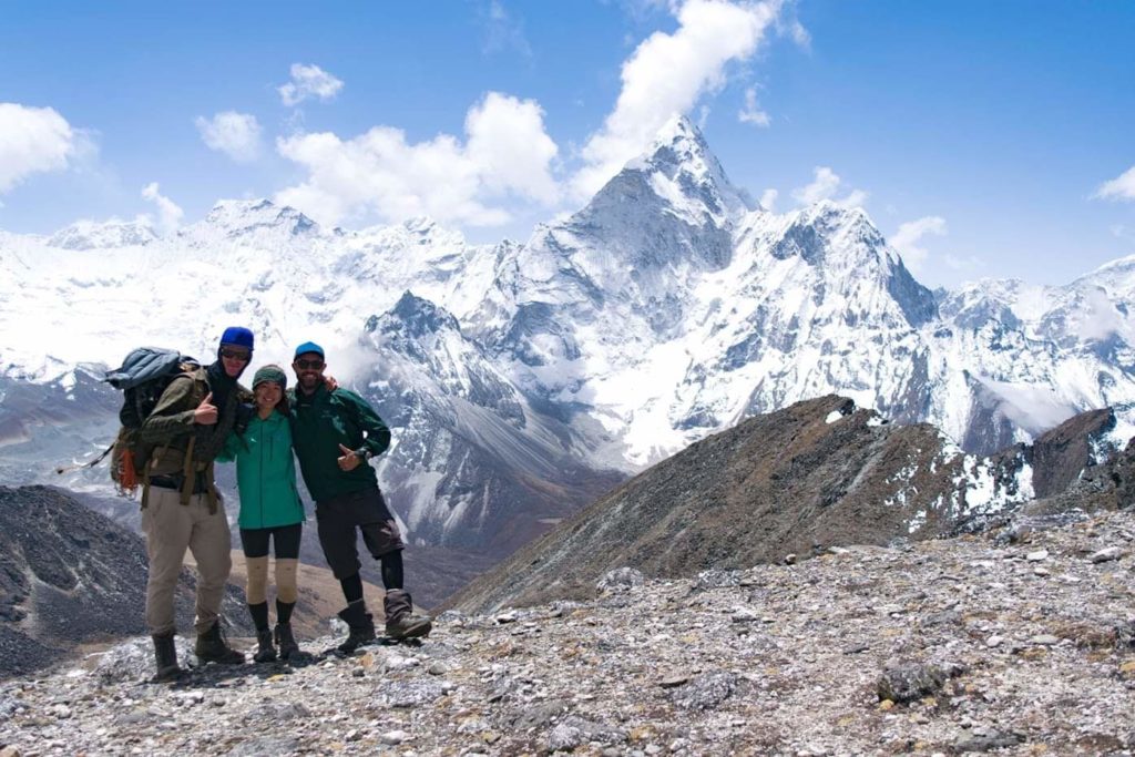 Intrepid Road and Erika's Travelventures at the Three Passes Trek in Nepal