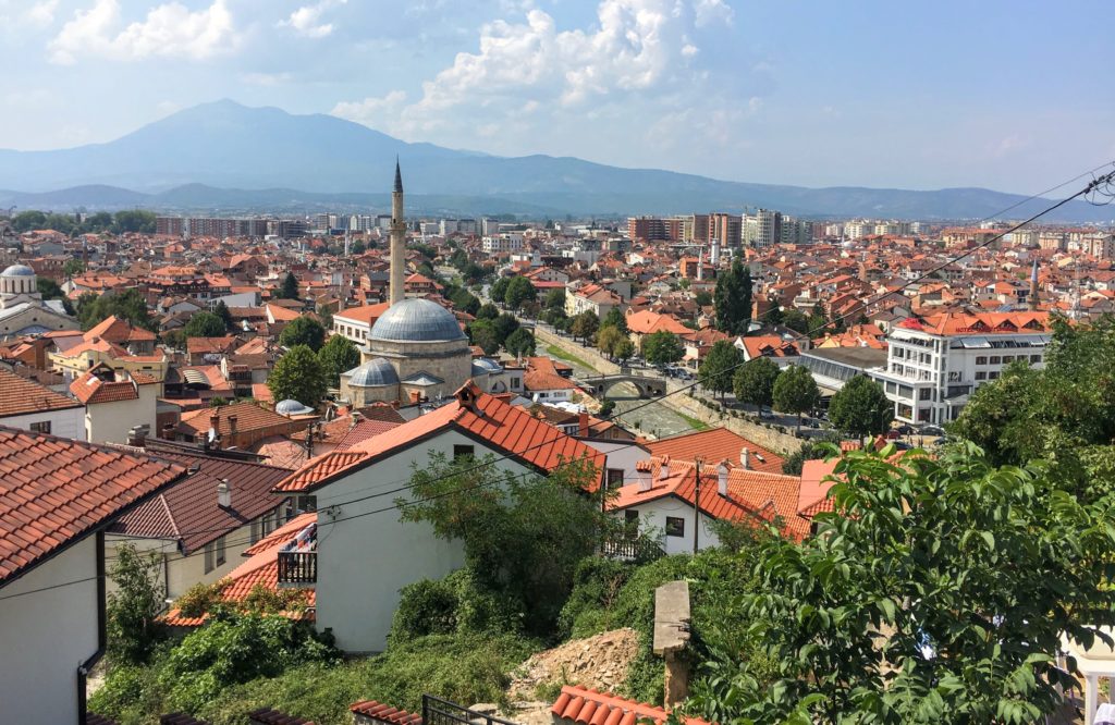 Prizren, Kosovo view from Arra Hostel