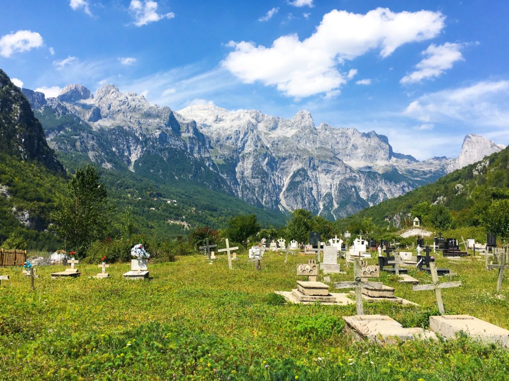 Theth Albania mountain views