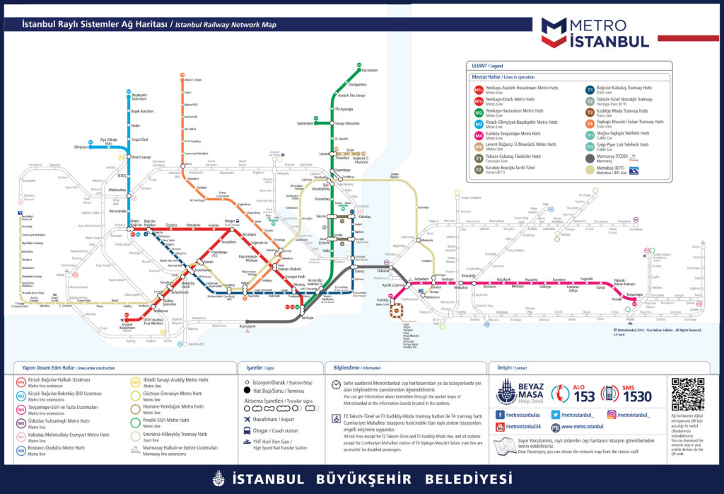 Istanbul Metro Map - Overland bus crossing from Plovdiv. Bulgaria to Istanbul, Turkey what to expect