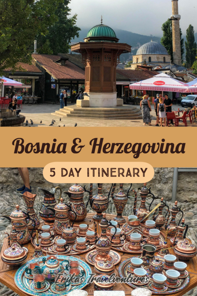 Bosnia & Herzegovina 5 day itinerary Pinterest Pin It