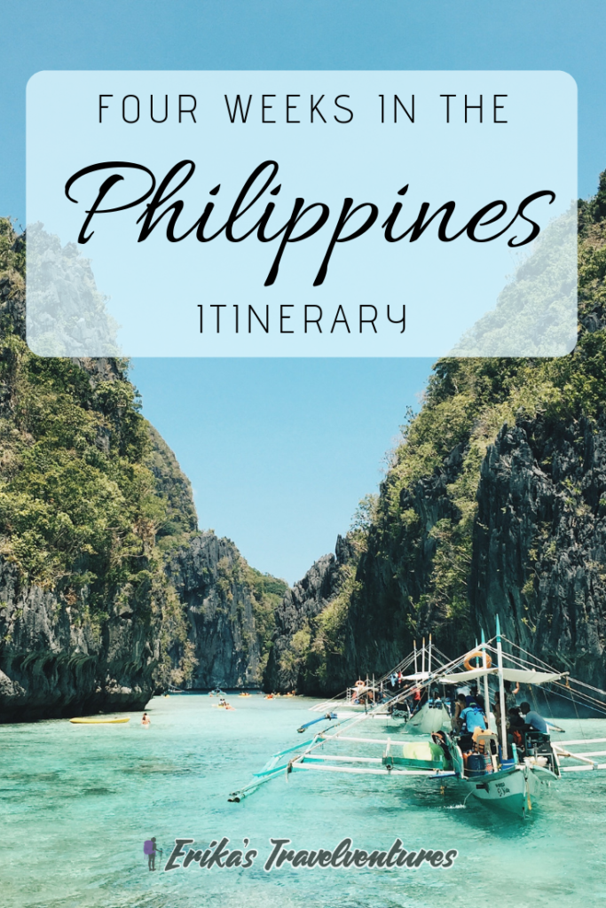 Four Weeks in the Philippines Backpacking Itinerary