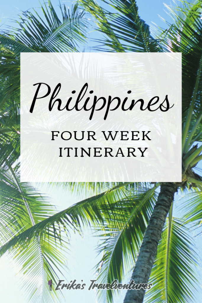 Four Weeks in the Philippines Backpacking Itinerary