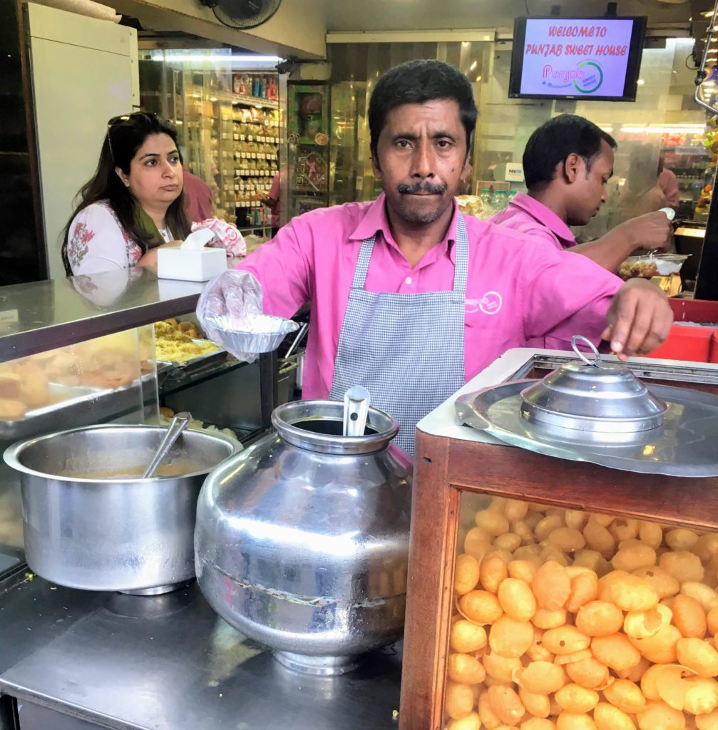 Pani Puri from Punjab Sweet House, Pali Hill, Mumbai