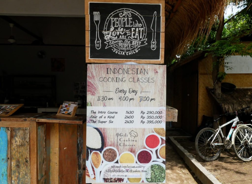 Indonesian Cooking Classes Gili AIr, Ultimate Guide to GIli Air