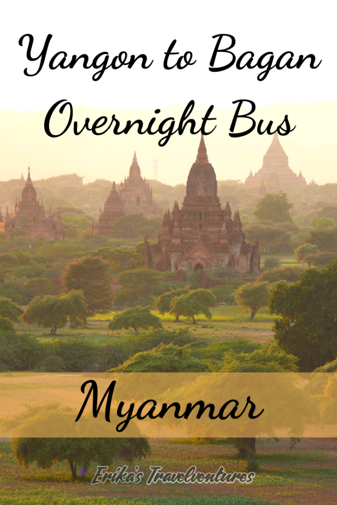 Yangon to Bagan Overnight Bus Myanmar