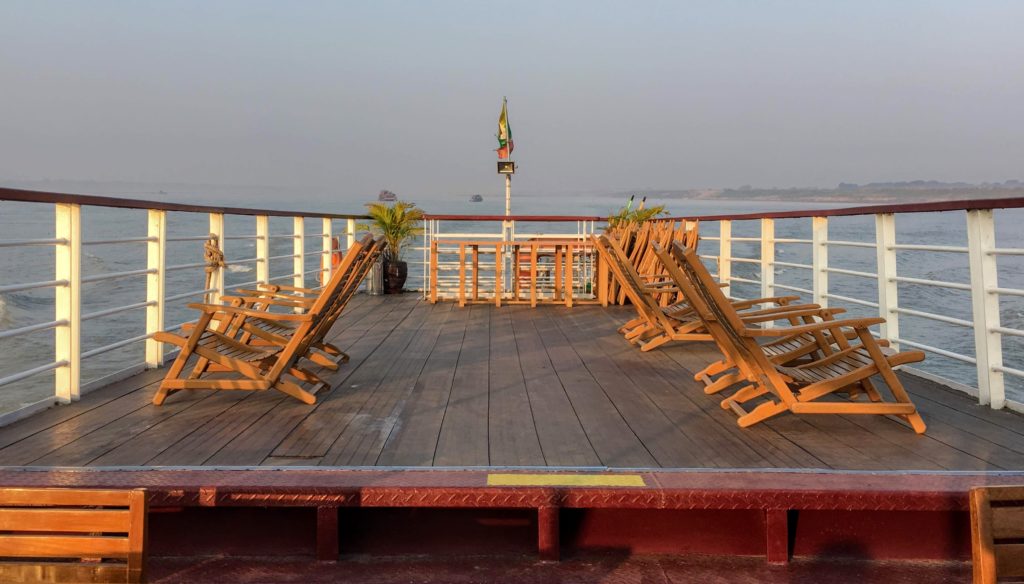 RV Panorama ferry from Bagan to Mandalay, Myanmar