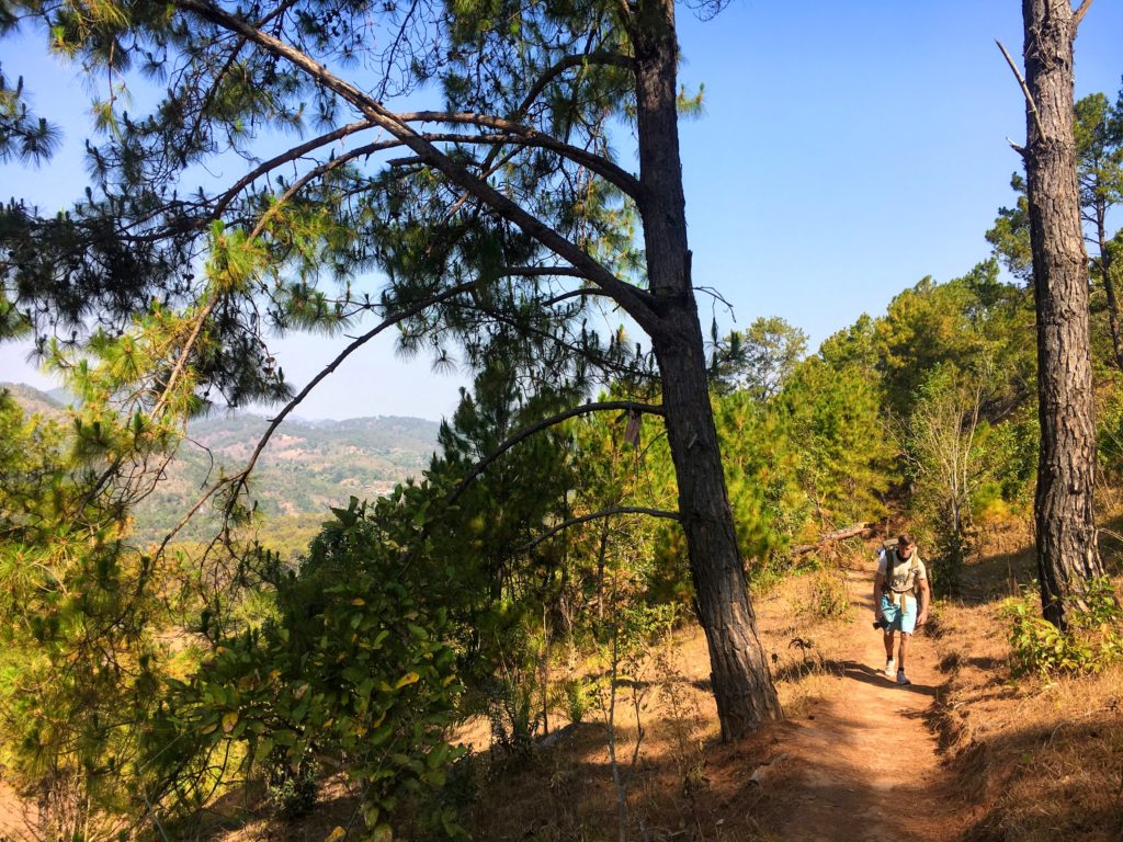 Kalaw to Inle Lake Trek Unguided, Myanmar trekking without a guide