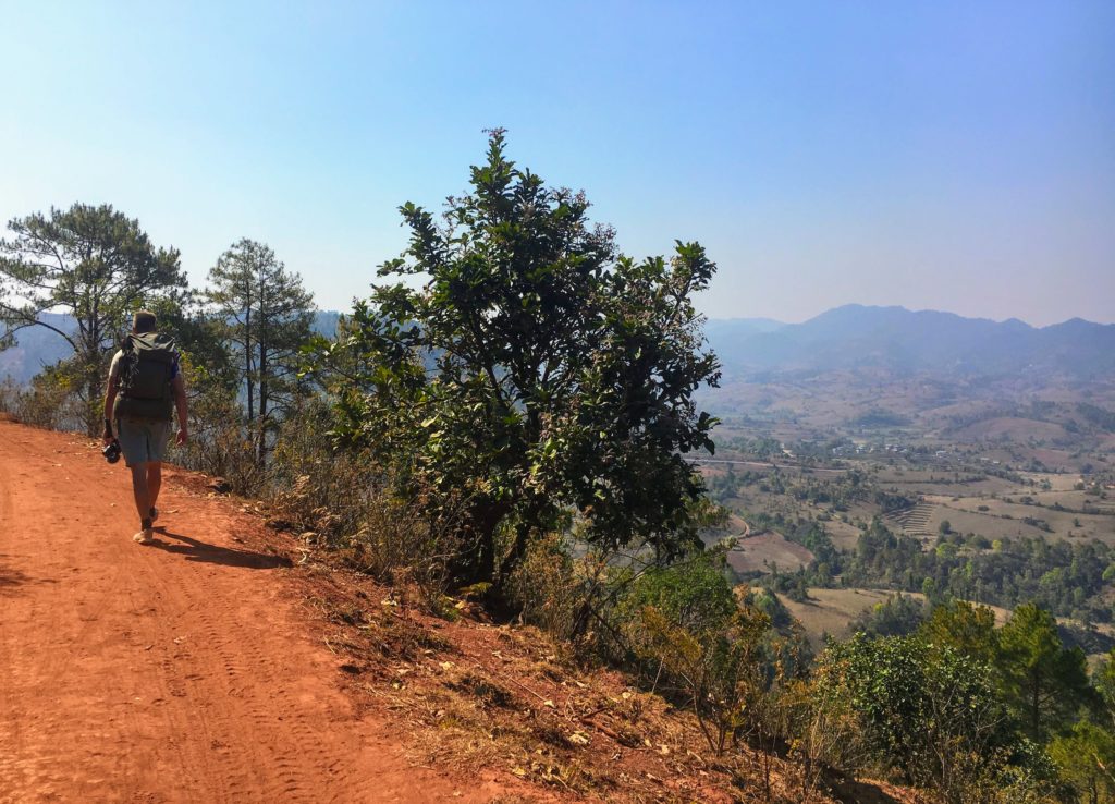 Kalaw to Inle Lake Trek Unguided, Myanmar trekking without a guide