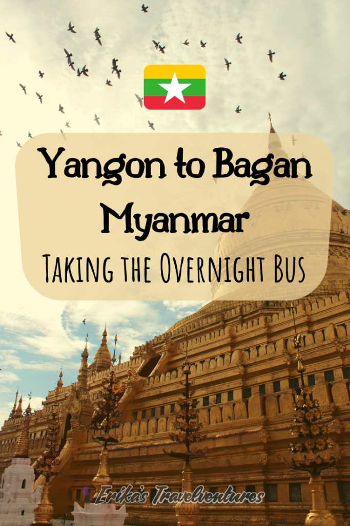 Yangon to Bagan Overnight Bus Myanmar