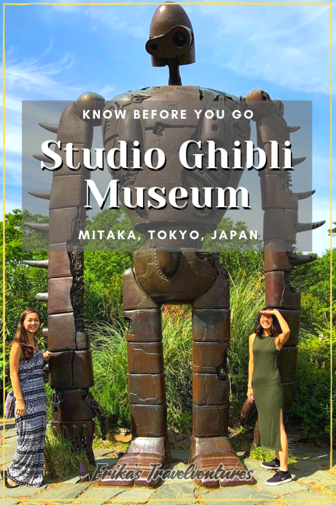 Visiting the Studio Ghibli Museum in Mitaka, Tokyo Japan. How to get there, get tickets, and tips on visiting Studio Ghibli!