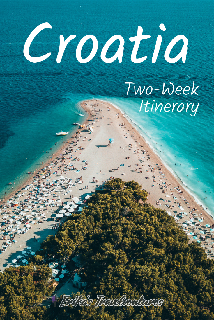 2 week tour of croatia