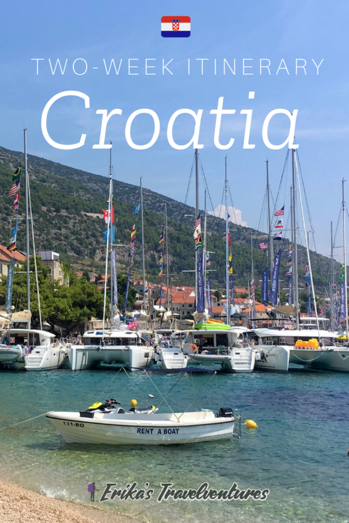 10 days in Croatia itinerary. Zagreb, capital of Croatia, Split, Plitvice Lakes, Hvar, Brac, Korcula islands off coast of Croatia, Dubrovnik. Things to do, where to stay, how to get around