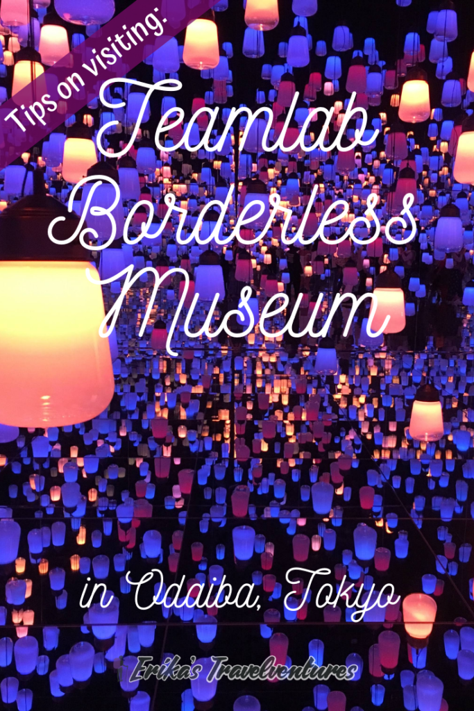 Experience Digital Art at Teamlab Borderless Museum in Odaiba, Tokyo Japan, tips on visiting