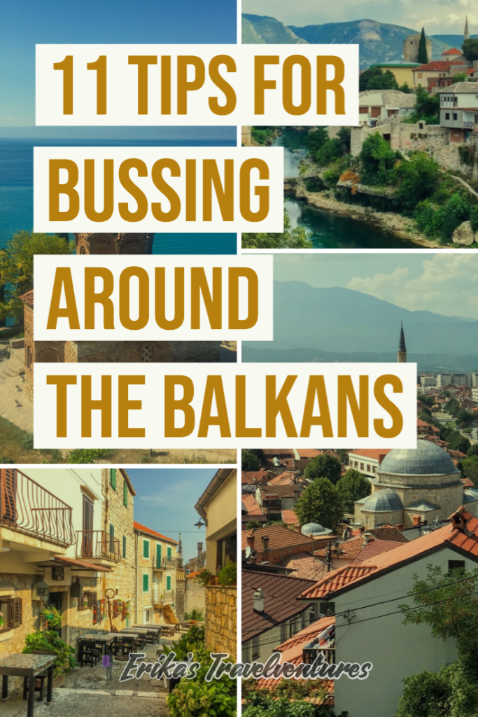 Tips for traveling the Balkan countries. Bussing around Croatia, Bosnia & Herzegovina, Kosovo, Serbia, Albania, Macedonia, Montenegro, Bulgaria. Learn Cyrillic, currency exchange, what to expect and border control