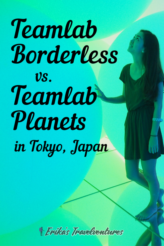 Teamlab Borderless or Teamlab planets which one to go to? Which MORI Digital Art Museum, Teamlab Planets or Teamlab Borderless should you visit?