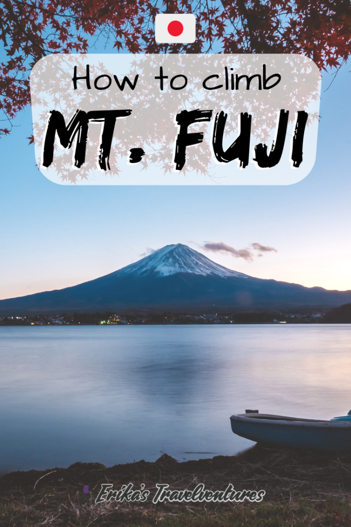 When to climb Mt. Fuji, how to climb Mt. Fuji summit independently. Things to pack, what to wear, how to prepare for climbing the Mt Fuji summit from Tokyo, Japan bullet climb pinterest