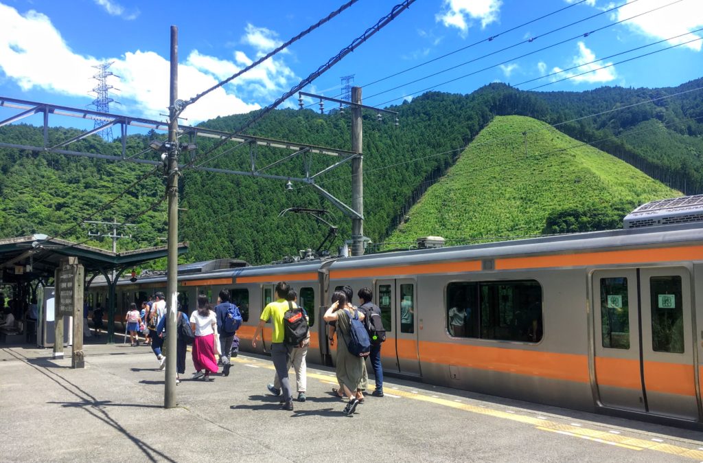 Climbing Mt. Mitake Day-trip from Tokyo. How to get to Mt. Mitake, how to climb, things to do at Mt. Mitake summit