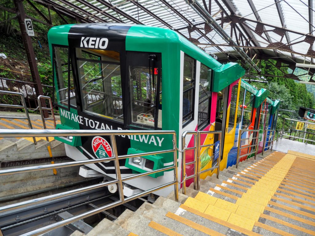 Climbing Mt. Mitake Day-trip from Tokyo. How to get to Mt. Mitake, how to climb, things to do at Mt. Mitake summit cable car