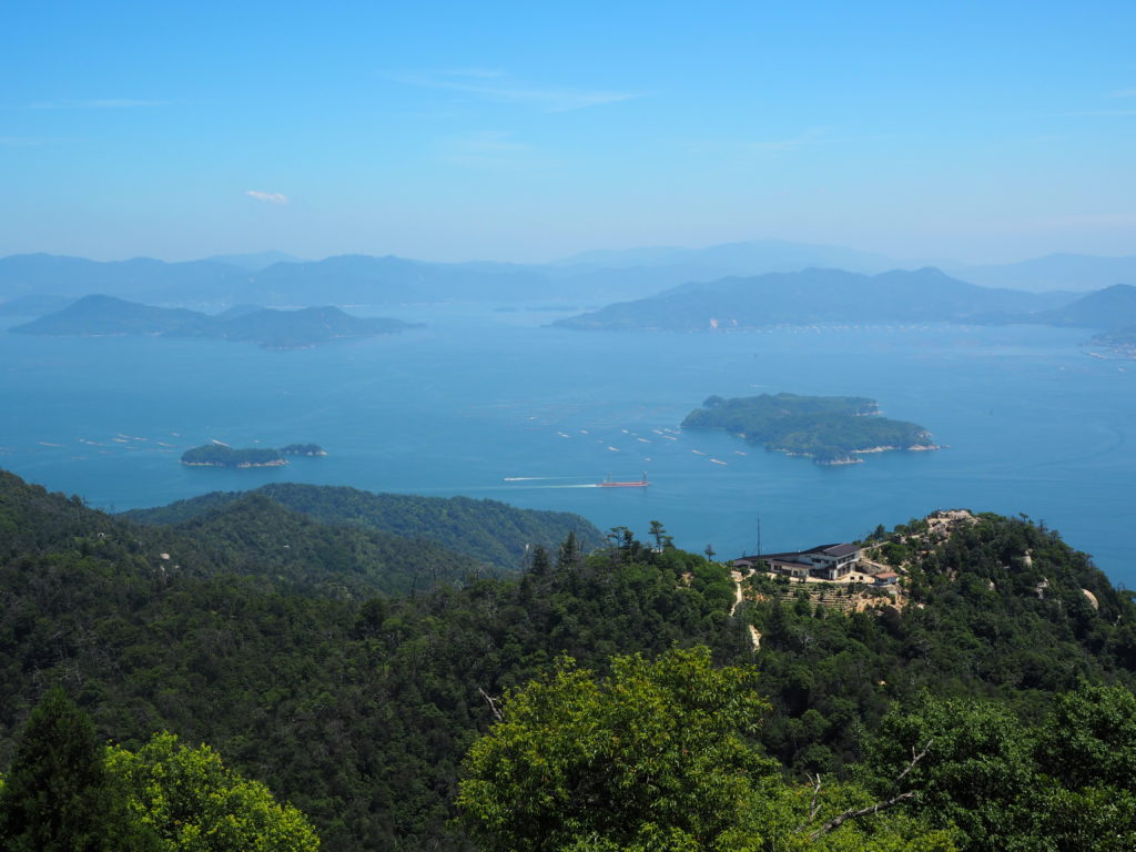 Mt. Misen hike Miyajima Japan itinerary, Miyajima day-trip mount misen hike is worth it views islands