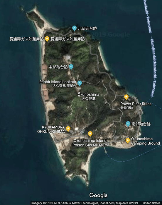 okunoshima map, okunoshima island map, rabbit island map japan, ferry to okunoshima, how to get to rabbit island, rabbit island accommodation, okunoshima japan guide, ultimate guide to okunoshima rabbit island, rabbit island itinerary, okunoshima island half day itinerary