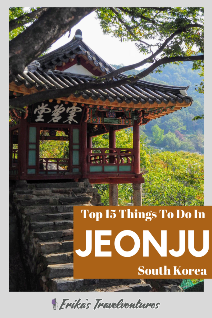 15 top things to do in jeonju south korea pinterest