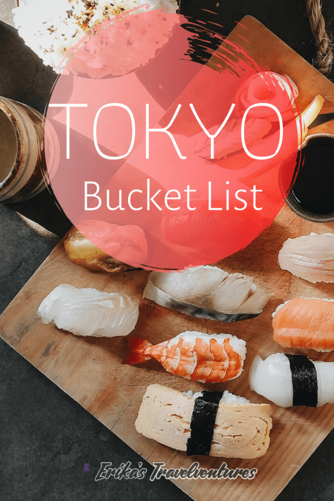 Tokyo bucket list, Top things to do in Tokyo viewpoint asakusa ginza akihabara shibuya shinjuku best things to do in tokyo for all budgets, meiji jingu and yoyogi park, skytree, studio ghibli museum, watch sumo cover