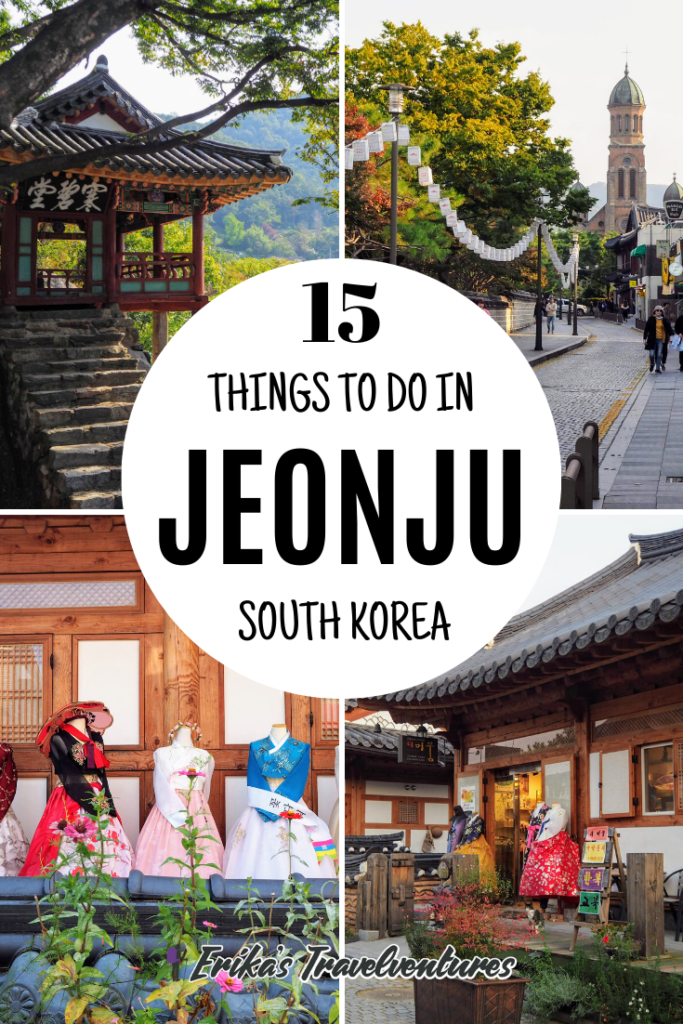 15 top things to do in jeonju south korea pinterest