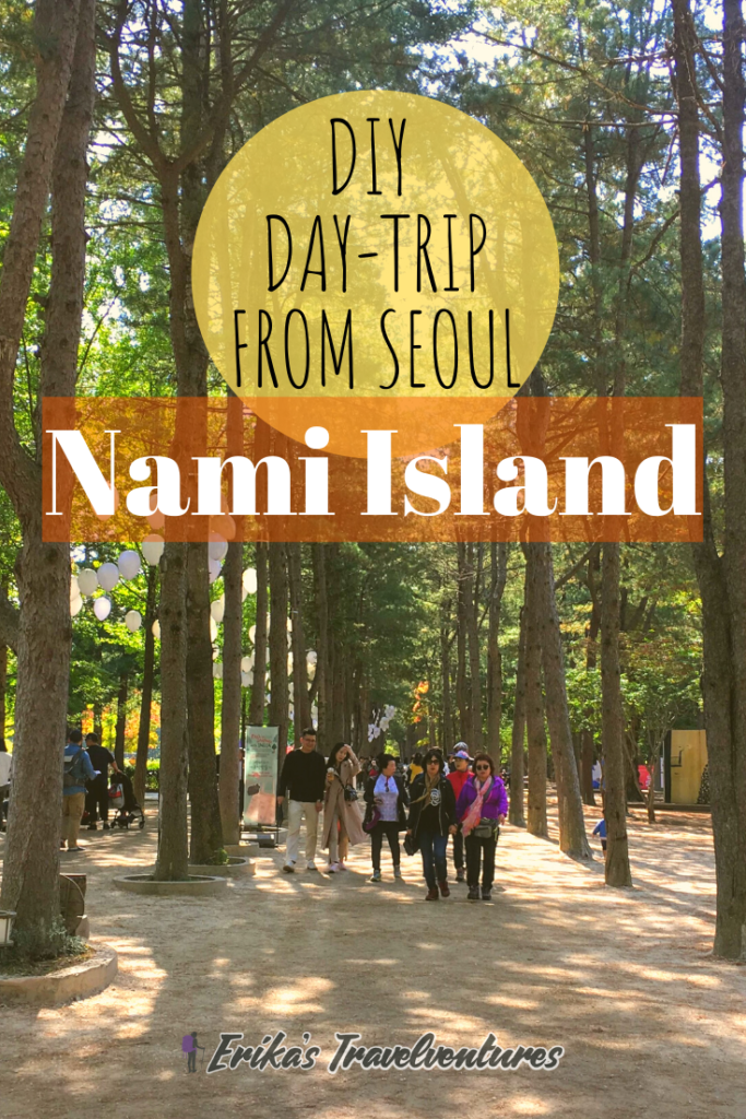 DIY Trip to Nami Island from Seoul, how to get there, things to do on Nami Island, Do it yourself trip to Nami Island without a tour from Seoul Winter Sonata