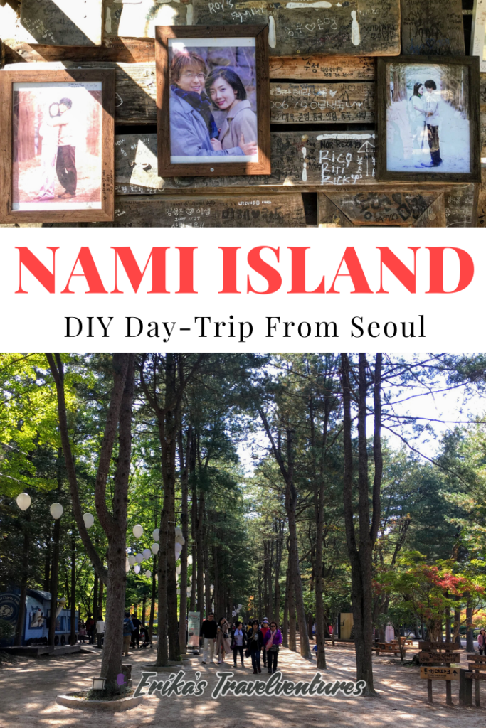 DIY Trip to Nami Island from Seoul, how to get there, things to do on Nami Island, Do it yourself trip to Nami Island without a tour from Seoul Winter Sonata