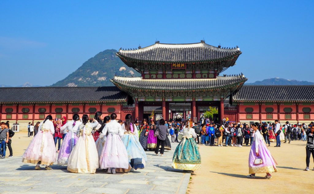 Top 20 things to do in Seoul, South Korea. Seoul for first-time visitors things to do, Seoul highlights in South Korea. War Memorial of Korea N-Tower Namdaemun Market Myeongdong Night Market Cheonggye stream Gwangjang Market - for street food, featured on Netflix Bukchon Hanok Village Gyeongbokgung Palace National Folk Museum of Korea Changdeokgung Palace Changgyeonggung Palace Secret Garden Jongmyo Shrine - timed entry only except for Saturdays Jogyesa Temple - flowers and buddha Insadong shopping street, Ssamziegil Mall Ikseondong Hanok Village Buhkansan National Park Nami Island Day Trip Starfield Library Namhansanseong Fortress Hike