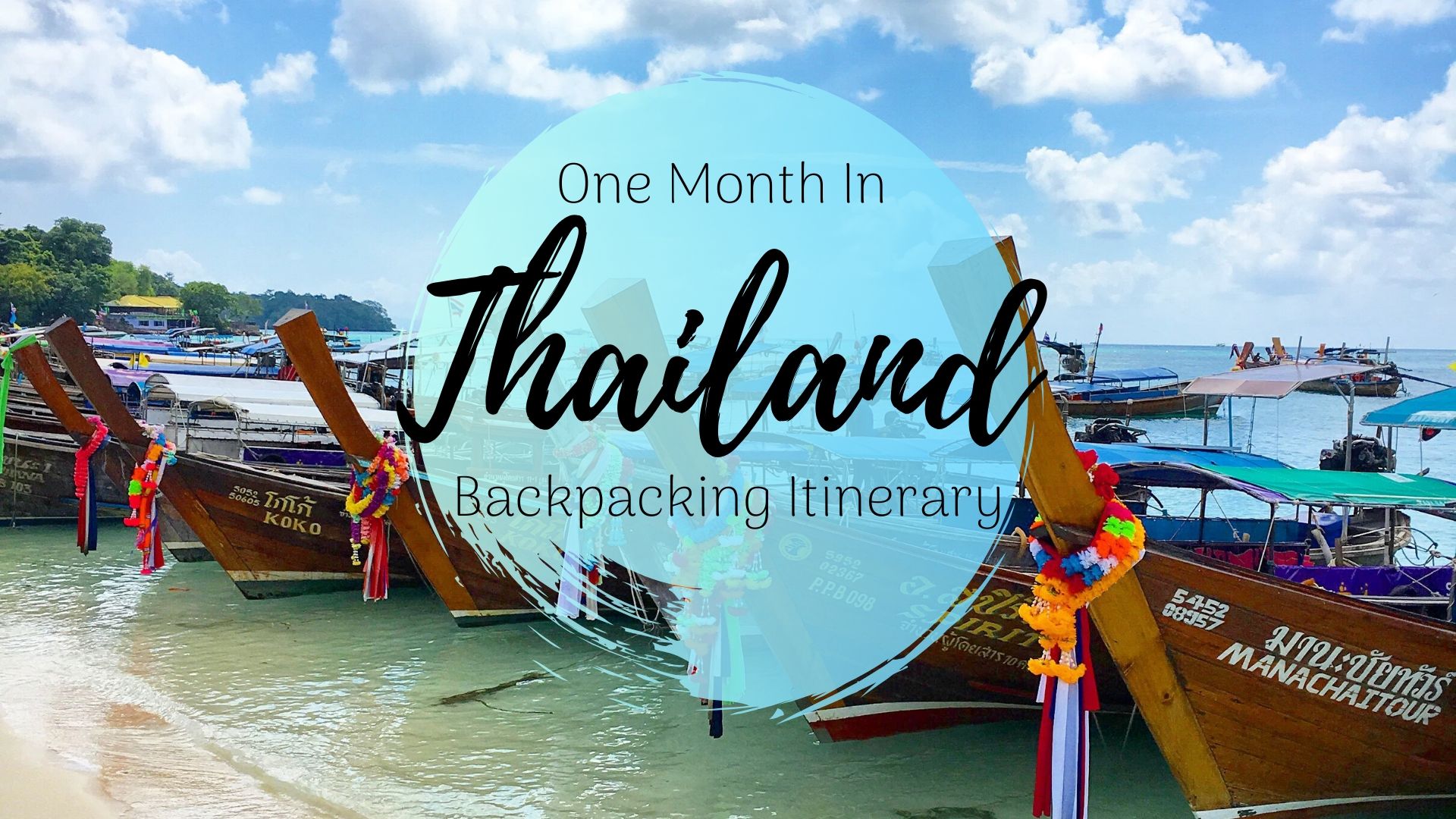 zwemmen Toeval verbannen One Month in Thailand Itinerary - The Thailand Backpacking Route - Erika's  Travelventures