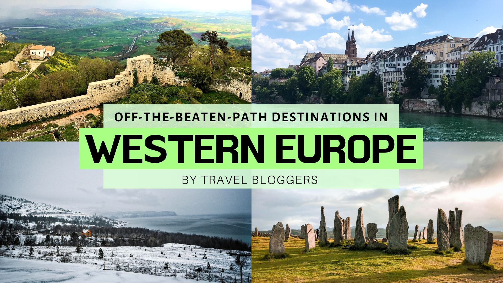 Off the beaten path european cities, western europe off the beaten path, where to avoid the crowds in western europe cover