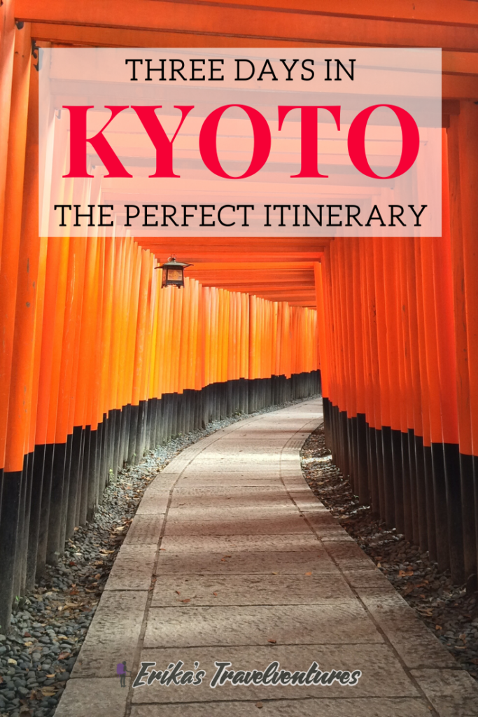 kamogawa river Kyoto three day itinerary, the perfect three days in Kyoto itinerary, things to do in Kyoto, Kiyomizudera, Ginkakuji, Kinkakuji, Arashiyama, Gion in three days in Kyoto nishiki market pinterest