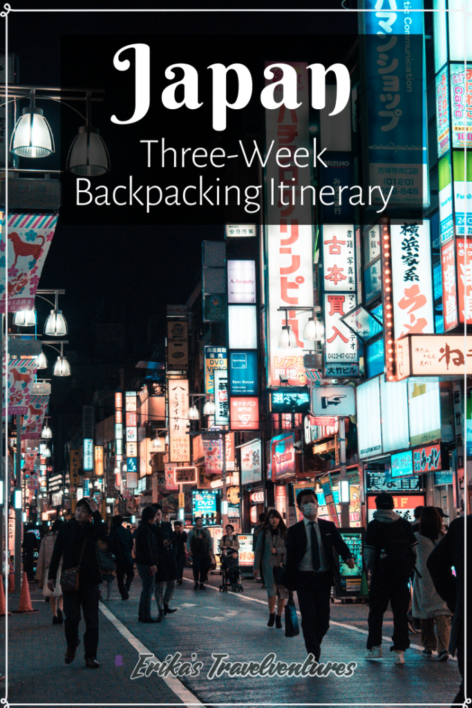 Three weeks in japan itinerary, three weeks backpacking japan itinerary pinterest