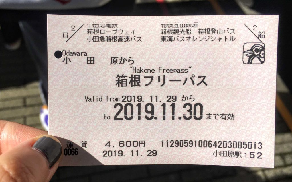 tokyo to hakone day trip itinerary